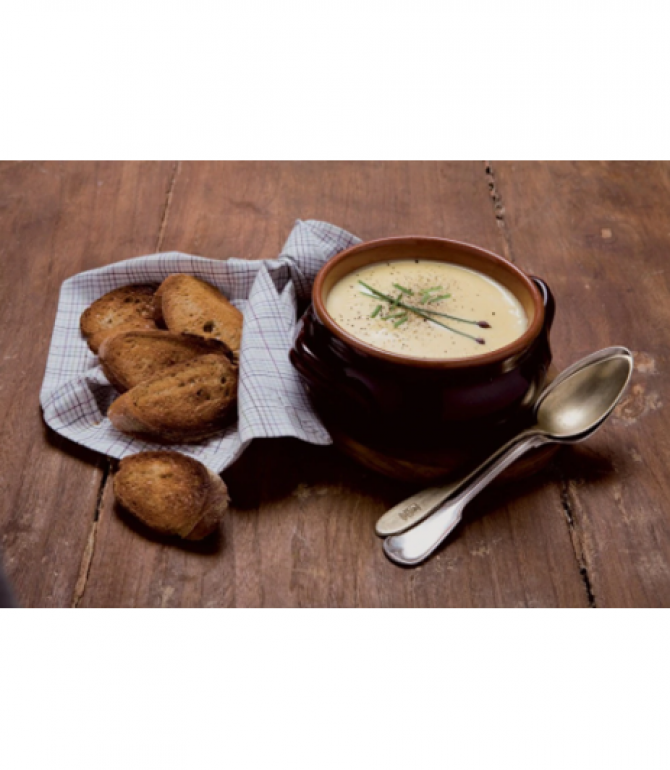Fonduta all'Alpage La Baou